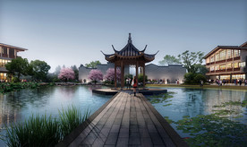 中式古建效果图