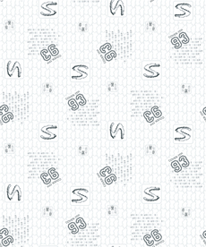 大牌童装字母抽象格子