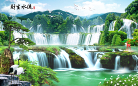 山水画 水墨山水画 意境山水画