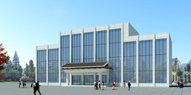 办公楼建筑外观设计案例效果图