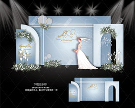 莫兰迪泰式婚礼