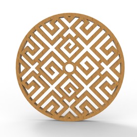 C4D中国风窗户模型KS渲染