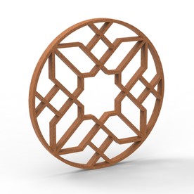 中国风C4D窗户模型KS工程