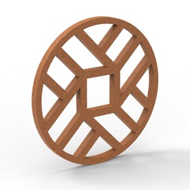 中式窗户C4D模型KS工程文件
