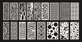 欧式镂空隔断雕花