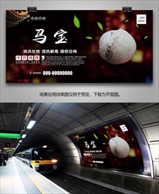 马宝海报灯箱展板展架挂画单页