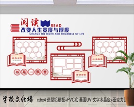 阅读文化墙