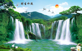 山水画 水墨山水画 意境山水画