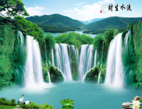 山水画 水墨山水画 意境山水画