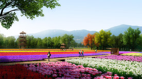 旅游景区效果图