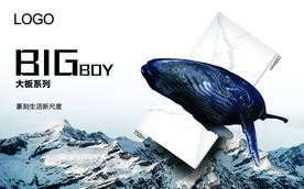 瓷砖大板 广告画 瓷砖海报