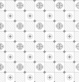 中国风男装几何格子