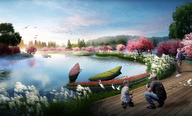 湿地景观效果图