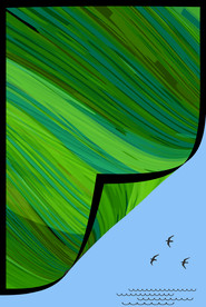 现代简约长方形色块笔刷装饰画