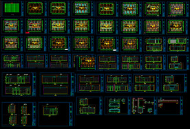 工装足疗城施工图