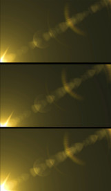 金色光效合成效果视频素材