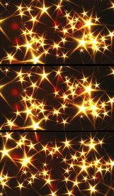 金色星光转动背景视频素材