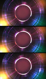 金属圆形旋转扩大视频素材