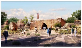 旅游景点 效果图