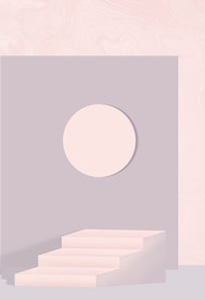 电商空间立体背景