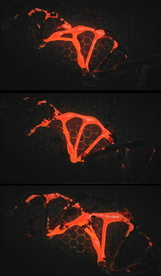 生物医疗血红DNA动态背景