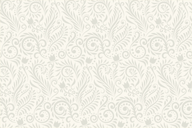 现代花叶组合布艺印刷花纹