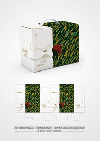 杂粮包装设计 平面图