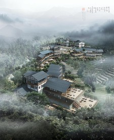 旅游开发民宿设计效果图