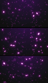 方片光斑粒子飘落背景视频素材