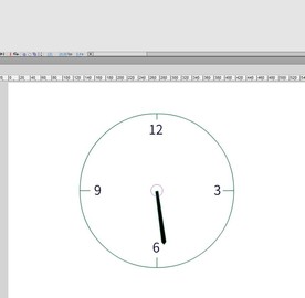 简单的时钟动态效果5秒