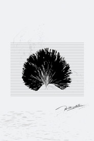 北欧风格抽象色块装饰画