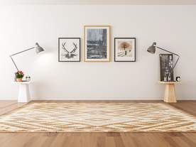 现代客厅沙发背景墙