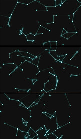 点线晶格动感背景视频