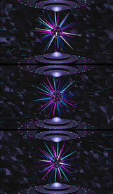 球体旋转时尚DJ舞台背景模版