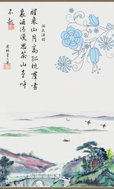 山水墨画山水意境山水禅境山水画