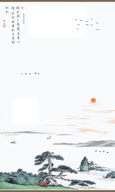 山水墨画山水意境山水禅境山水画