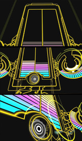 动感均衡器舞台DJ音乐背景