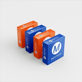 餐厅纸巾盒子包装样机