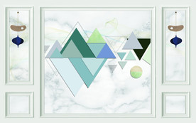 饭店工装背景墙