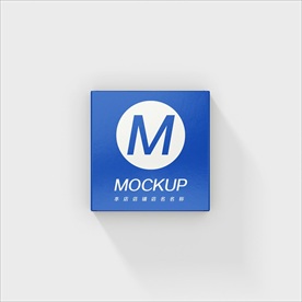 餐厅纸巾盒子包装样机