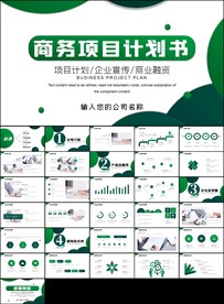 计划书项目融资商业计划书ppt