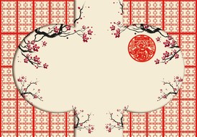 中式背景