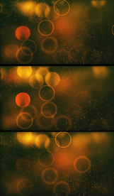 金色粒子光斑动态背景视频