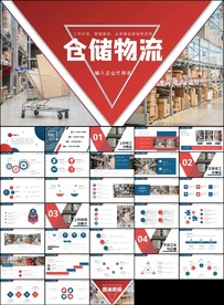 智能仓储物流运输快递公司介绍P