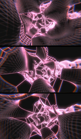 无尽穿梭的隧道动态背景