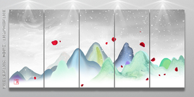 创意线条装饰画