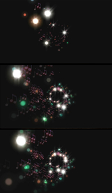 音符光斑动态背景