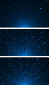 4K唯美蓝色粒子背景视频