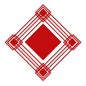 国潮装饰窗贴元素