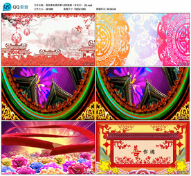 我的梦娃我的梦 舞台背景视频